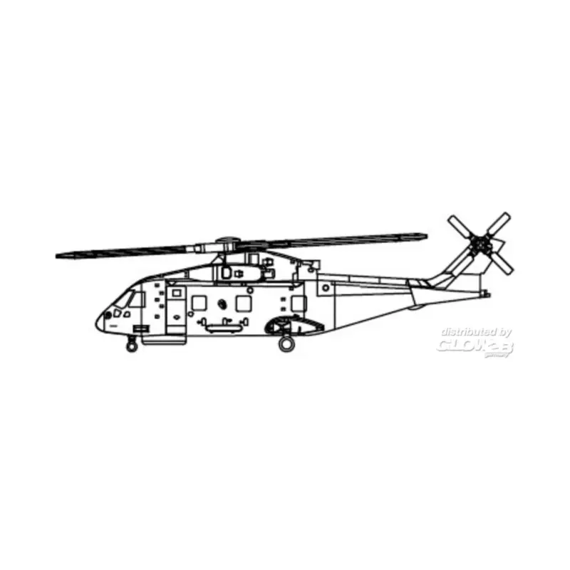 EH-101 Merlin Schaalmodel Betrouwbaar