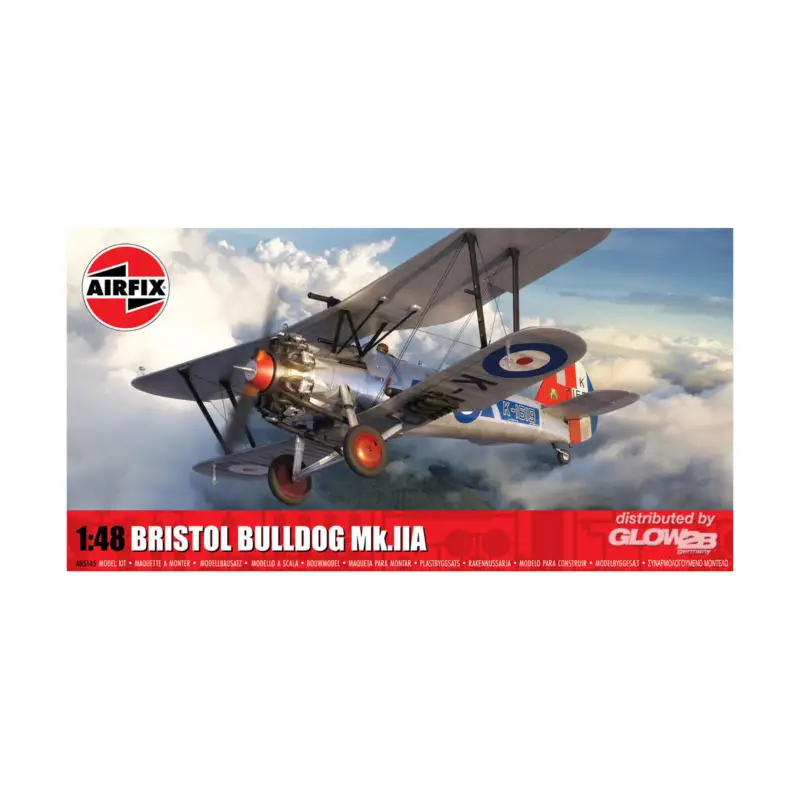 Populair Bristol Bulldog Mk.IIA Schaalmodel