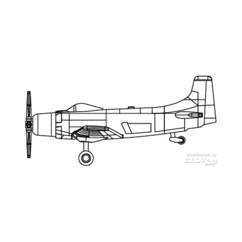 A-1 Skyraider Schaalmodel Must-Have
