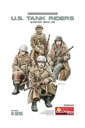 US Tank Riders (Winter 1944-45) Figuren Koopje