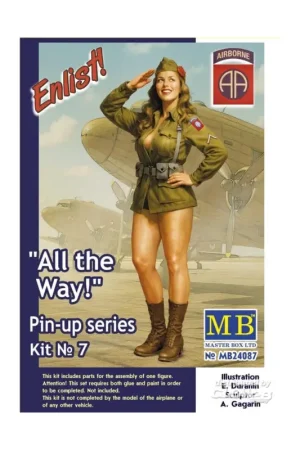 Pin-up series, Kit No.7 All the Way! Figuren Voordeelprijs
