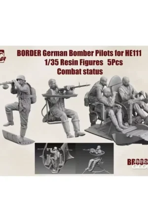 German Bomber Pilots for He 111 Combat Status (5 pcs) Figuren Nu Kopen