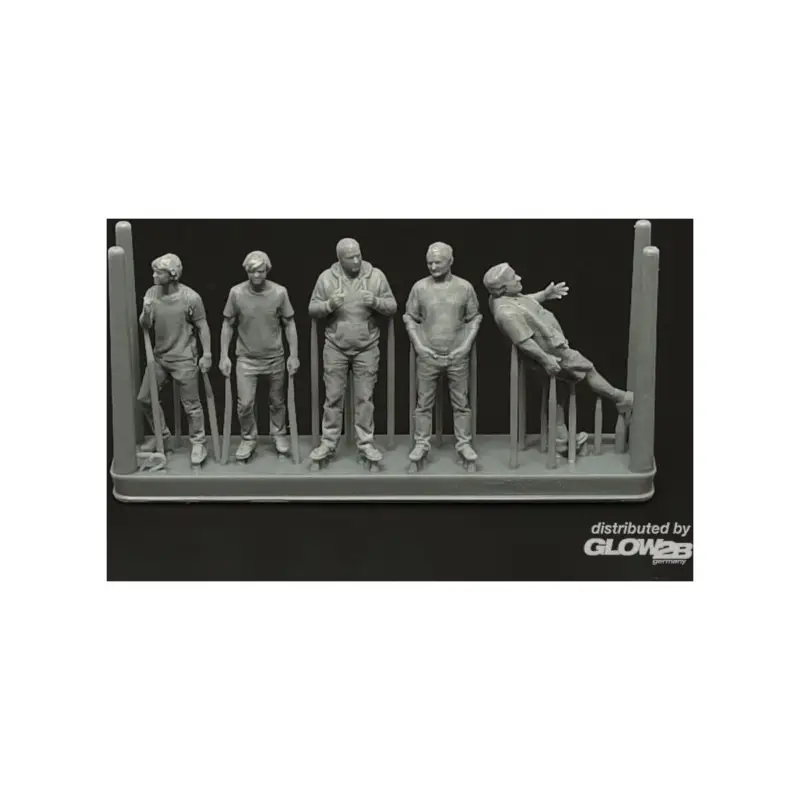 Aeroclub members-5 figures (3D print) Figuren Veilige Betaling