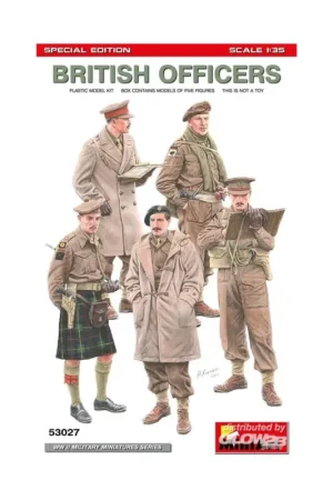 Korting British Officers.Special Edition Figuren