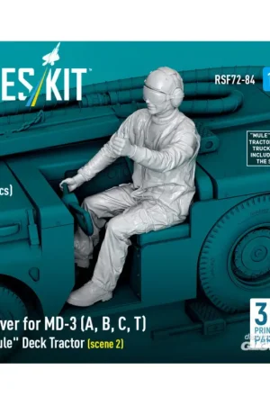 Voordeelprijs Driver for MD-3 (A, B, C, T) Mule Deck Tractor (scene 2) (1 pcs) (3D Printed) Figuren