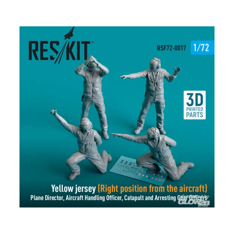 Yellow jersey (Modern) (Right position from the aircraft) Plane Director, Aircraft Handling Officer, Catapult and Arresting Gear Dagaanbieding