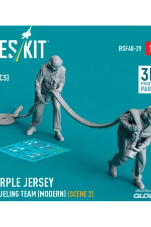 Purple jersey refueling team (modern) (scene 2) (2 pcs) (3D Printed) Figuren Hete Deal