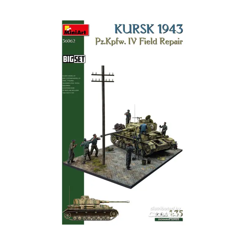 Kursk 1943. Pz.Kpfw. IV Field Repair. Big Set Goedkoop