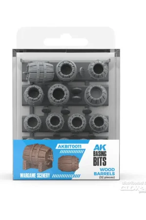 Hoge Kwaliteit WOOD BARRELS - BASING BITS 32 pieces