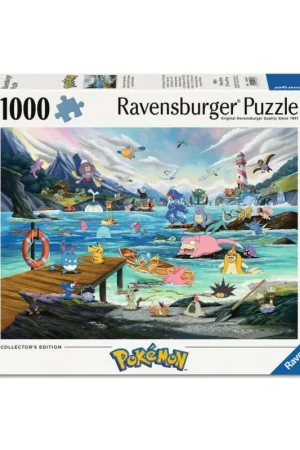 POKEMON - Vaporeon & Temperate Marine - 1000P Puzzle Puzzel Laatste Versie