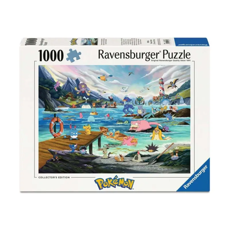 POKEMON - Vaporeon & Temperate Marine - 1000P Puzzle Puzzel Laatste Versie