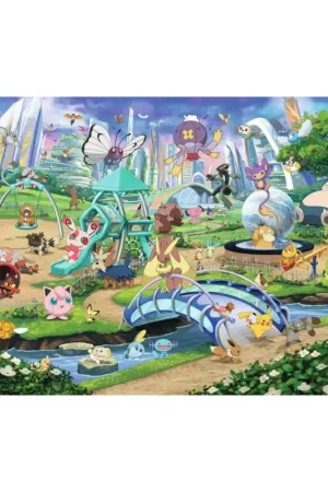 POKEMON - Eevee & Park - Puzzle 1000P Puzzel Nu Kopen