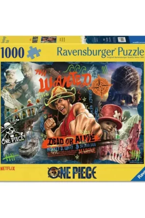 ONE PIECE NETFLIX - Adventures Await - 1000P Puzzle Puzzel Merkproduct