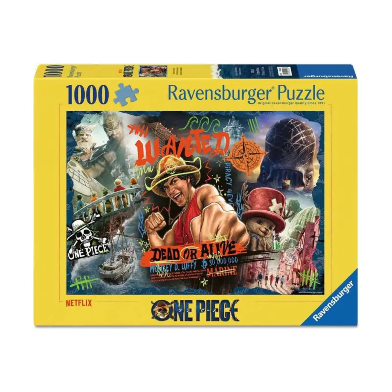 ONE PIECE NETFLIX - Adventures Await - 1000P Puzzle Puzzel Merkproduct