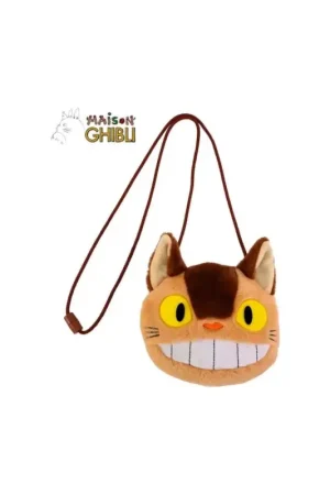 Alleen Vandaag MY NEIGHBOR TOTORO - Catbus - Plush Drawstring Bag