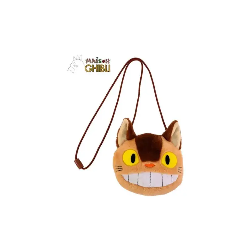 Alleen Vandaag MY NEIGHBOR TOTORO - Catbus - Plush Drawstring Bag