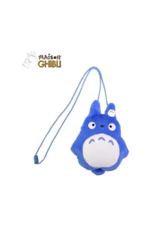 MY NEIGHBOR TOTORO - Blue Totoro - Plush Drawstring Bag Aanbieding