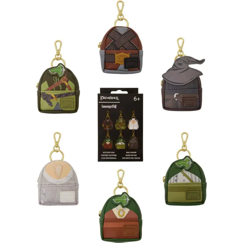 Gereduceerde Prijs THE LORD OF THE RINGS - Mini Backpack Bag Charm Loungefly Mystery Box