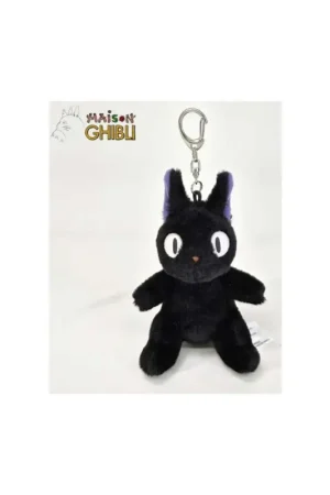 Gecertificeerd KIKI THE LITTLE WITCH - Jiji - Nakayoshi plush keyring