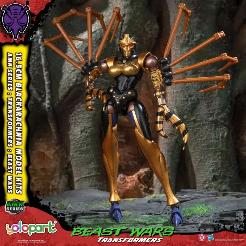 Gratis Retour Transformers Beast Wars Amk Blackarachnia Mk