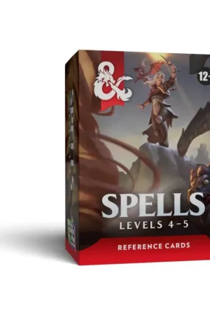 Dungeons & Dragons RPG Reference Sheets: Spells (4th and 5th levels) *ENGLISH* Express Levering