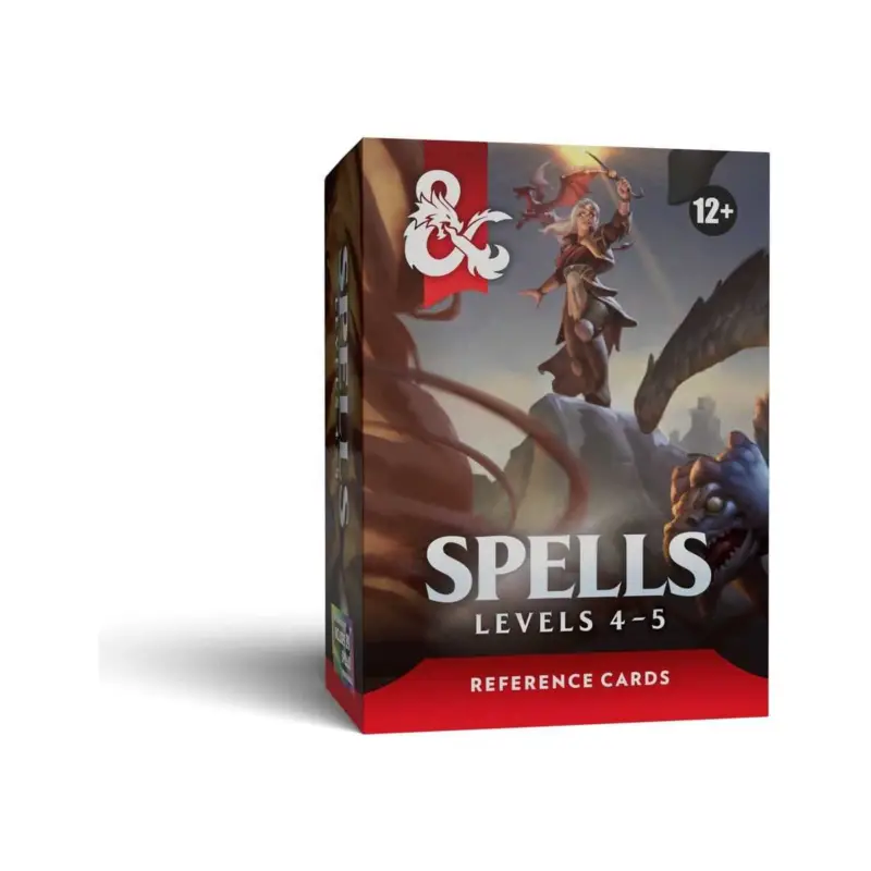Dungeons & Dragons RPG Reference Sheets: Spells (4th and 5th levels) *ENGLISH* Express Levering