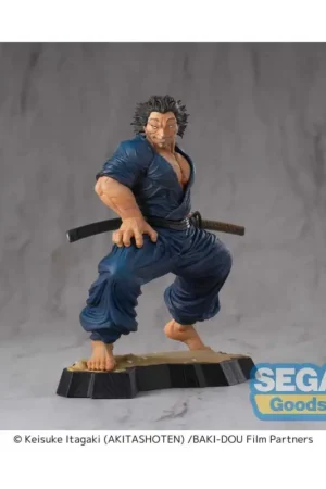 Populair Baki-Dou PVC figure Luminasta Musashi Miyamoto 17 cm Figuurtje