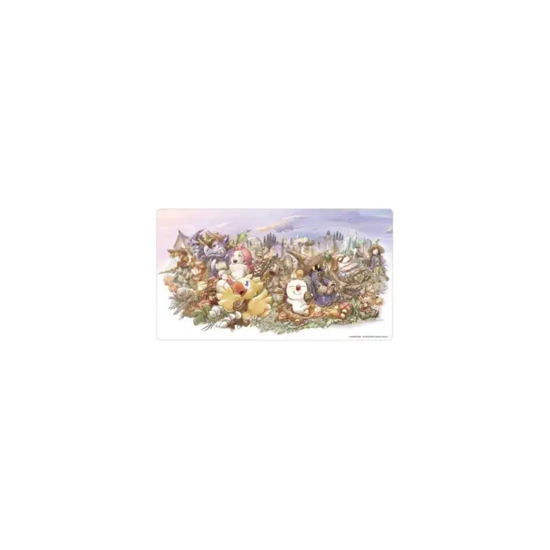 Final Fantasy Chocobo & Friends Playmat 61 x 34 cm Beperkte Voorraad