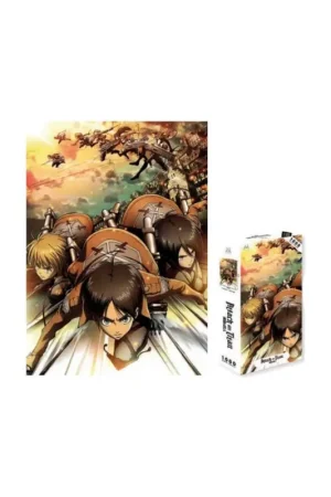 Attack on Titan 1000 piece puzzle Puzzel Direct Beschikbaar