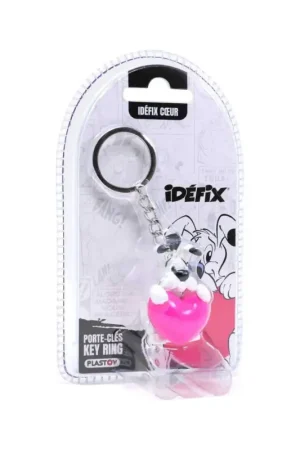 Asterix Dogmatix Pink Heart Keychain (Blister) Favoriet