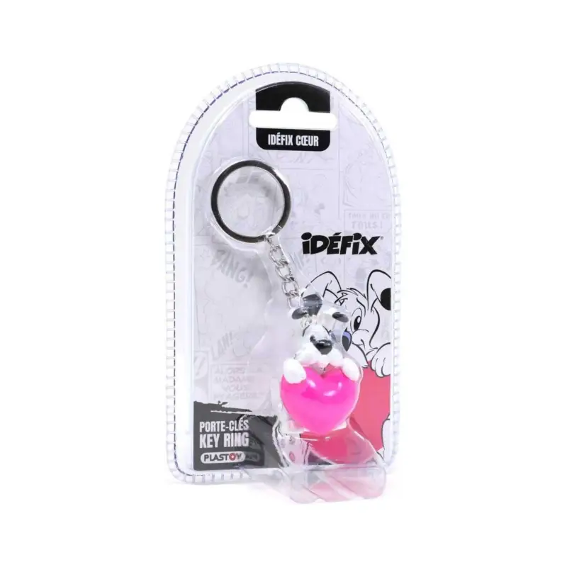 Asterix Dogmatix Pink Heart Keychain (Blister) Favoriet