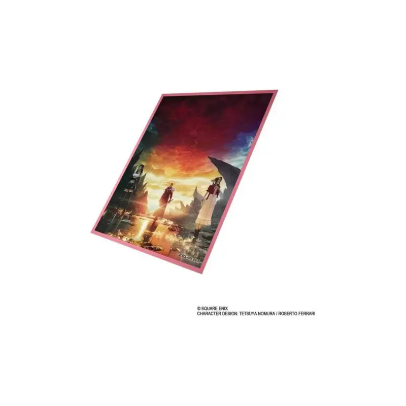 Tijdelijk Beschikbaar Final Fantasy VII Rebirth 100 Premium Key Art Sleeves