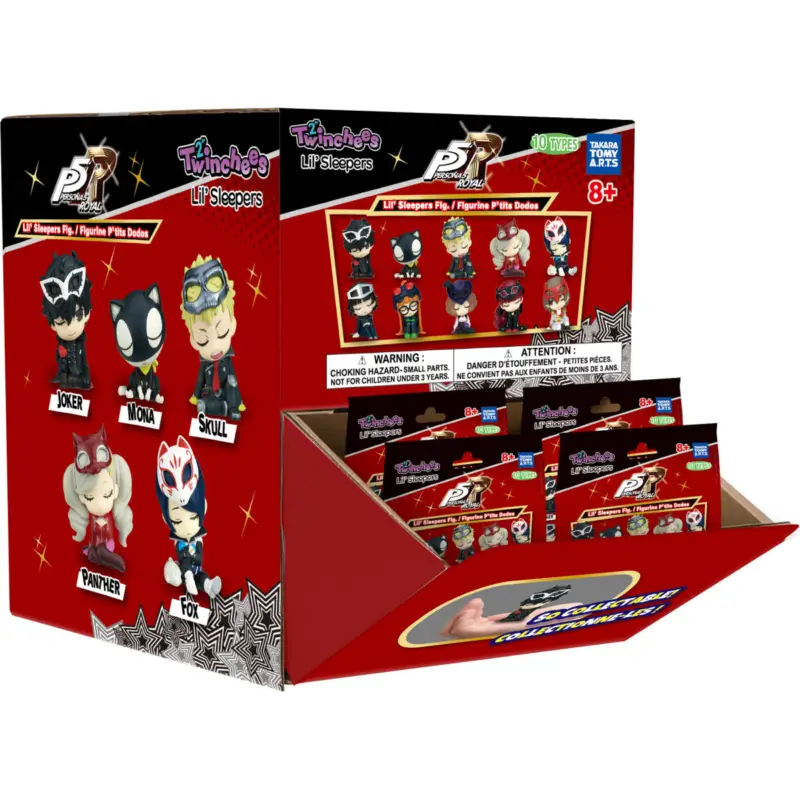 Snelle Levering Twinchees Figures Persona 5 The Royal Lil' Sleepers W8 Asst 24pcs
