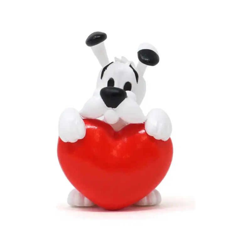 Veilige Betaling Asterix PVC Figure Dogmatix Red Heart 4.5 cm Figuurtje