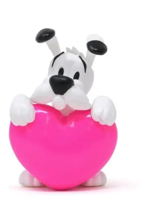 Must-Have Asterix PVC Figure Idéfix Pink Heart 4.5 cm Figuurtje