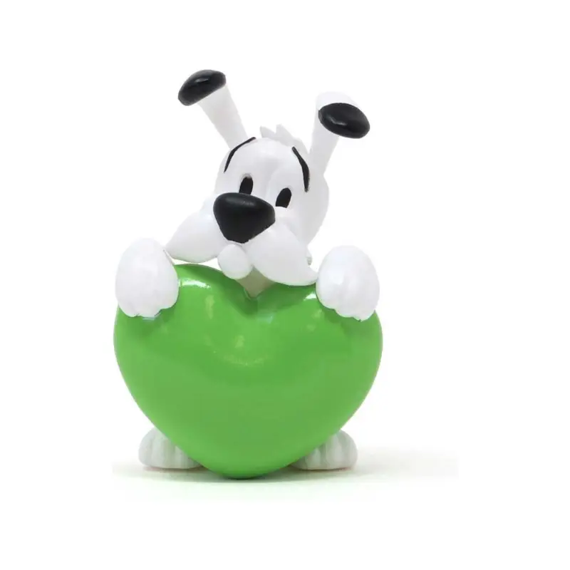 Asterix PVC Figure Idéfix Green Heart 4.5 cm Figuurtje Koopje