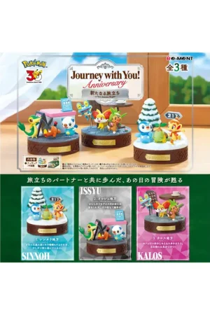 Exclusieve Aanbieding Pokemon Rement Journey With You! New Journey Begins Asst 3pcs Figuurtje