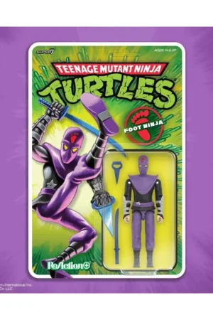 Teenage Mutant Ninja Turtles ReAction+ figure Wave 01 Foot Ninja Action figure Snelle Levering