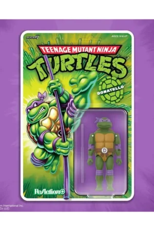 Direct Beschikbaar Teenage Mutant Ninja Turtles ReAction+ figure Wave 01 Donatello Action figure