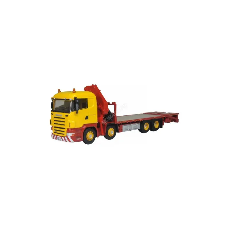 Scania crane yellow lorry Miniatuurr Shop Nu