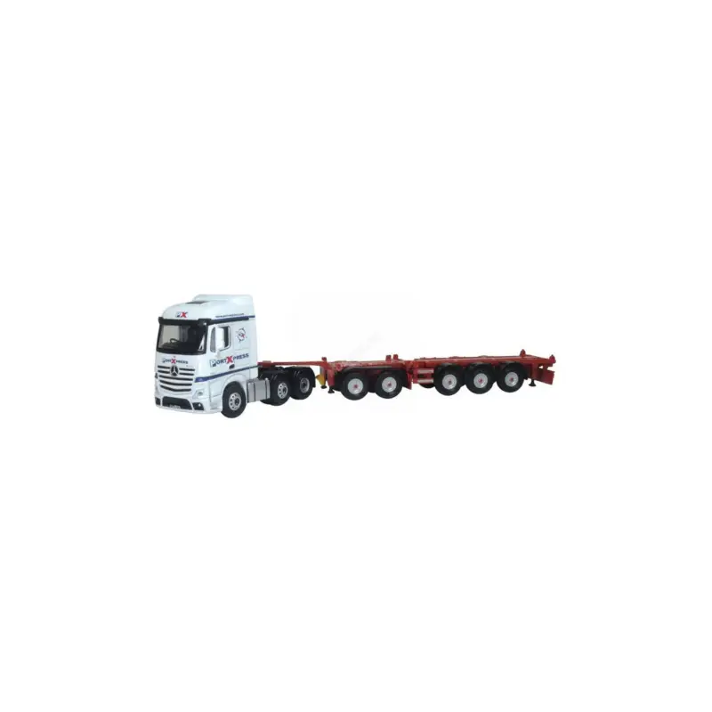 Mercedes actros ssc d-tec “port express” white Miniatuurr Favoriet