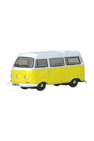 Volkswagen t2 camper yellow/white Miniatuurr Bestel Nu