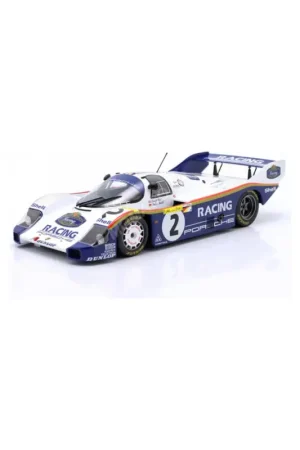 Porsche 956k 2 stefan bellof/derek bell 1000 km nurburgring 1983 Miniatuur Seizoensaanbieding