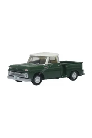 Chevrolet stepside pick up 1965 green Miniatuur Korting