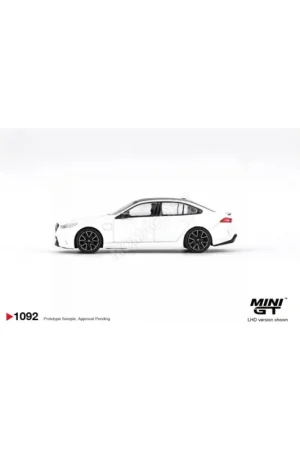 Bmw m5 (g90) 2025 white “alpine white” (blister edition) (lhd) Miniatuur Gratis Retour