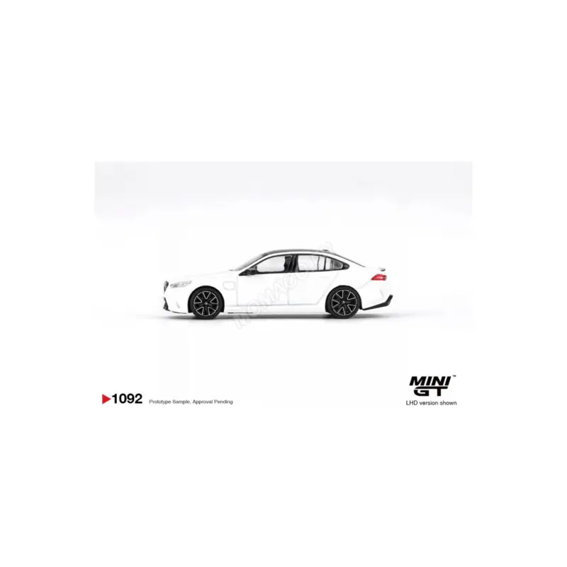 Bmw m5 (g90) 2025 white “alpine white” (blister edition) (lhd) Miniatuur Gratis Retour