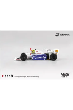 Toleman tg184 19 ayrton senna grand prix de monaco 1984 2nd (blister edition) Miniatuur Alleen Vandaag
