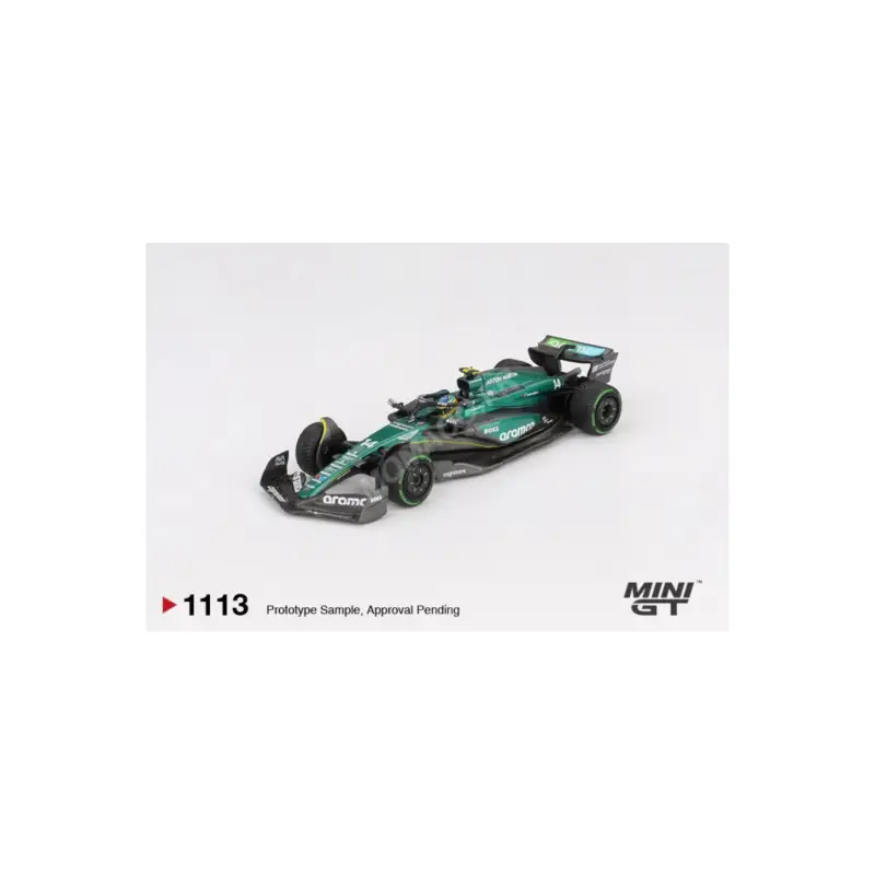 Aston martin f1 amr24 team aramco 14 fernando alonso canadian grand prix 2024 Miniatuur Superprijs