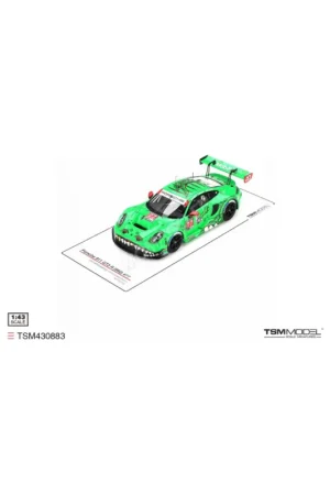Superprijs Porsche 911 (992) gt3 r "ao racing" 77 12h de sebring class winner 2025 Miniatuur