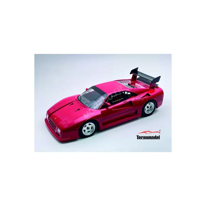Express Levering 1985 Ferrari 288 GTO Evolution with Oz wheels, red Miniatuur